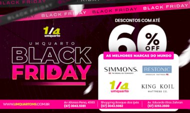 Black Friday da UmQuarto tem descontos de até 60% em marcas internacionais de luxo em Campo Grande