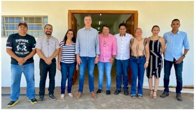 Prefeito Celso Abrantes recebe deputado federal Dagoberto Nogueira e juntos destacam investimentos e parceria por Bandeirantes em entrevista ao “Bronca do Eli”