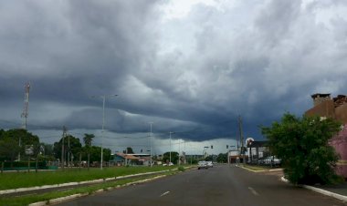 Previsão aponta tempo instável e pancadas de chuvas em MS nesta segunda-feira