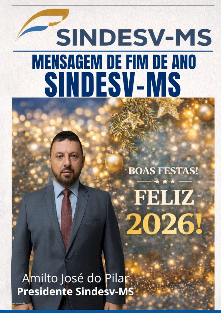 Mensagem de Fim de Ano – Sindesv-MS